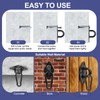 Feanron Hammock Hooks 4 Pack, Heavy Duty Hammock Hanging Kit,