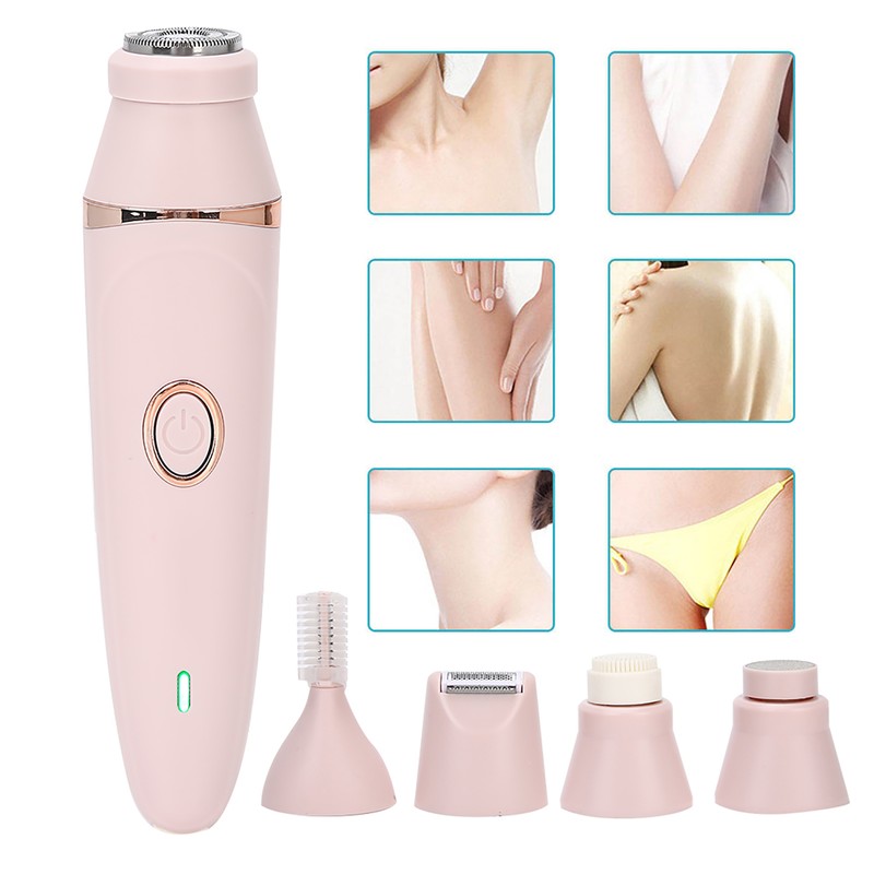 Multi Functional Women Electric Shaver Painless USB Wet Dry Dual