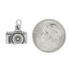LGU Sterling Silver Oxidized Point and Shoot Camera Charm