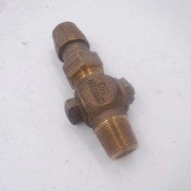 Mueller Corporation Valve H-15006N 3/4" Male AWWA Taper x 3/4" Insta-Tite CTS