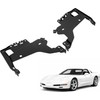 HECASA New Pair Headlight Bracket Compatible With 1997-2004 Chevy Corvette