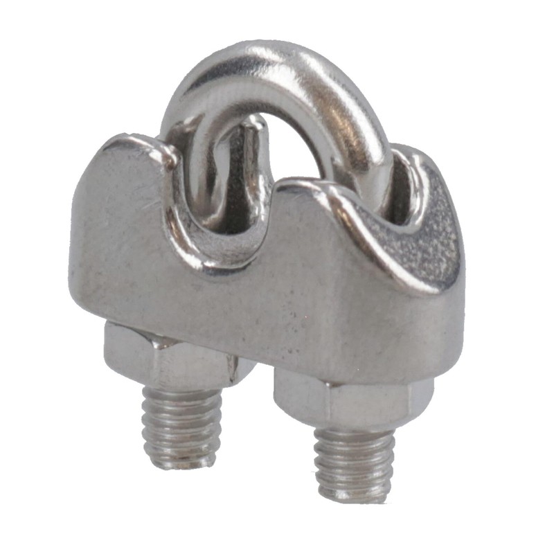 AB Tools 3mm Wire Rope/Cable Grip/Clamp Stainless Steel 316 Marine