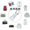 Tosenk Zipper Pulls (12 Packs/2 Sizes/Silver+Black) Zipper Replacement Zipper Chuck