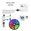 Diuturnous RGB LED Rope Light with Remote Control for Home