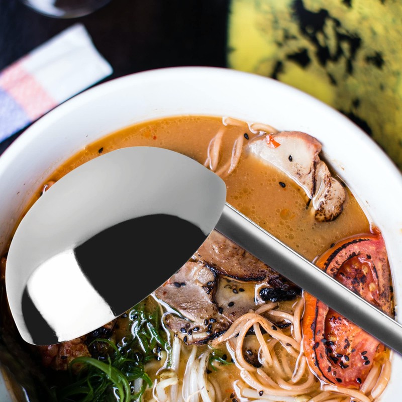KADAX Soup ladle made of high-quality stainless steel, ladle with