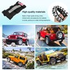 Gaizon 4 Pack Grab Handles Roll Bar Paracord Handgrip Handles