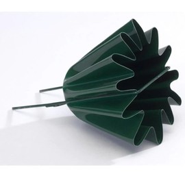 Memorial Grave Henley Star Vase Green pack of 2