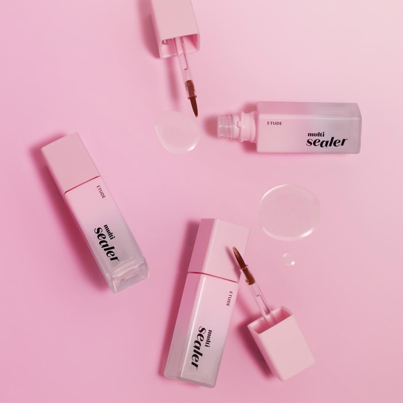 ETUDE Bare Edge Makeup Multi Sealer/Fixing Sealer, Eye Makeup, Anti-Crumble,