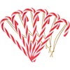 Naler 24 x Candy Canes Christmas Tree Decorations Christmas Tree
