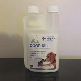 Animal Health Odor-Kill Powerful deodoriser eliminate ammonia doggy smells Male cat odour Bins