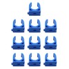 Sinmova 10PCS 20mm U Type Pipe Clamps Tubing Clips Conduit