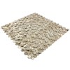 McAllen Gold Aluminium Metal Mosaic Tiles