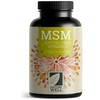 MSM 2000 mg per day + natural vitamin C -