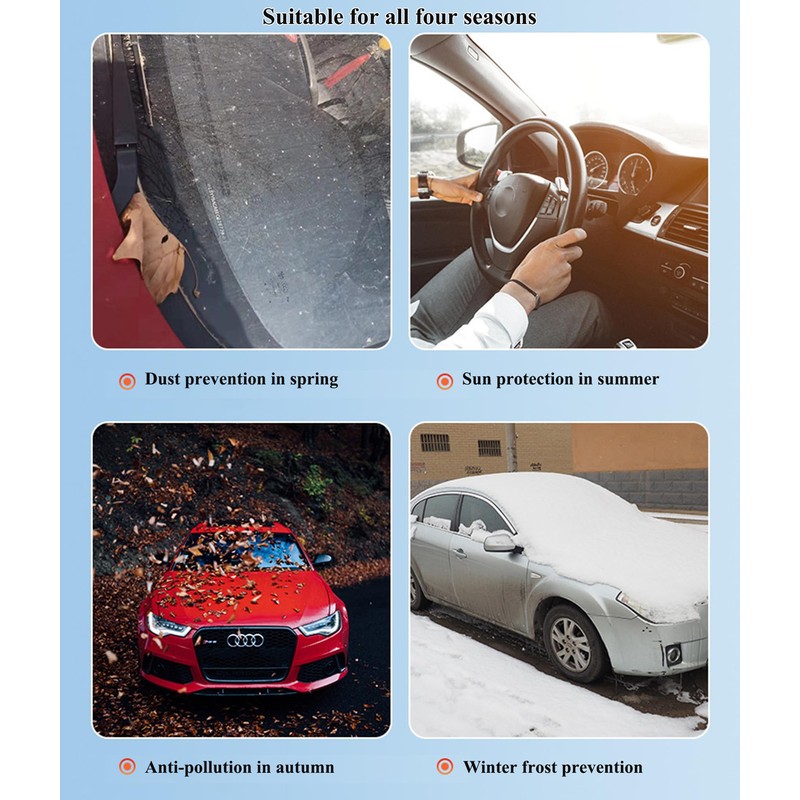 Car Cover Against Hail, Windshield Protector, Thicken Cover for SUV,