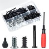 Nivithi SK100-1 PC Case Fan Screws Computer Case Assembly Cooling