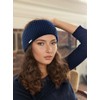 Frost Cashmere Ribbed Pattern Headband