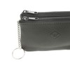 FASHIONGEN - Leather coin purses, wallet zip, gray