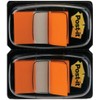 Post-it Index Flags - Dual Pack 25mm - Orange (50
