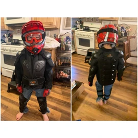 Kids Chest Protector Motocross Dirt Bike Gear Motorcycle Full Body Armor Jacket Protective Back Spine Protector Vest Gear