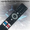 VINABTY Replacement voice remote control suitable for OK. TV, compatible