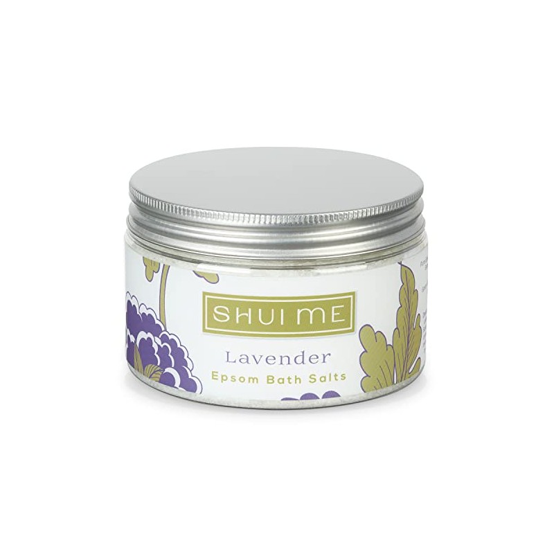 Shui Me Lavender Epsom Bath Salts 300g Infused with Pure
