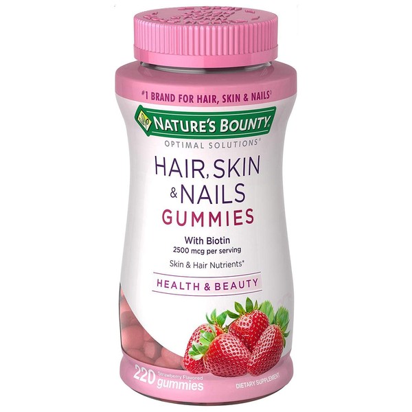 Nature's Bounty Hair, Skin and Nails, 230 Gummies (2 Pack)