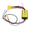 Car Backup Camera Splitter Switch 4 Input 1 Output Intelligent