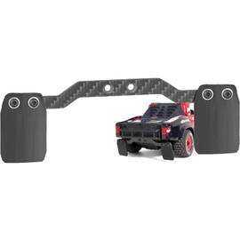 Fraizoe RC Carbon Fiber Mudguard - Ultra Light 18g Dust and Sand Proof Fender for ARRMA 1/16 Mojave (Brushed/Brushless) Easy Installation Accessories