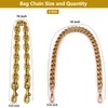 JehaYu 2 Pcs Gold Purse Chain Bag Chain Chunky Purse
