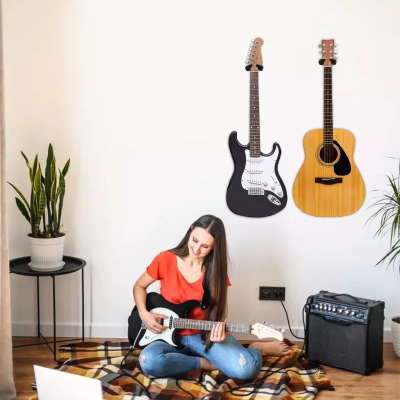 Aqnln Soporte Para Colgar Listones De Pared, Gancho Para Guitarra