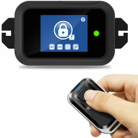 UHPPOTE 2-inch Touch Screen Wireless Remote Control with 600lb Electric Magnetic Lock for Outswinging Door Entry Access Control System