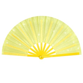 Decorative Folding Fan (1, Gold)