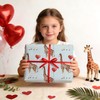 WRAPAHOLIC Giraffe Wrapping Paper Roll - Mini Roll - 17