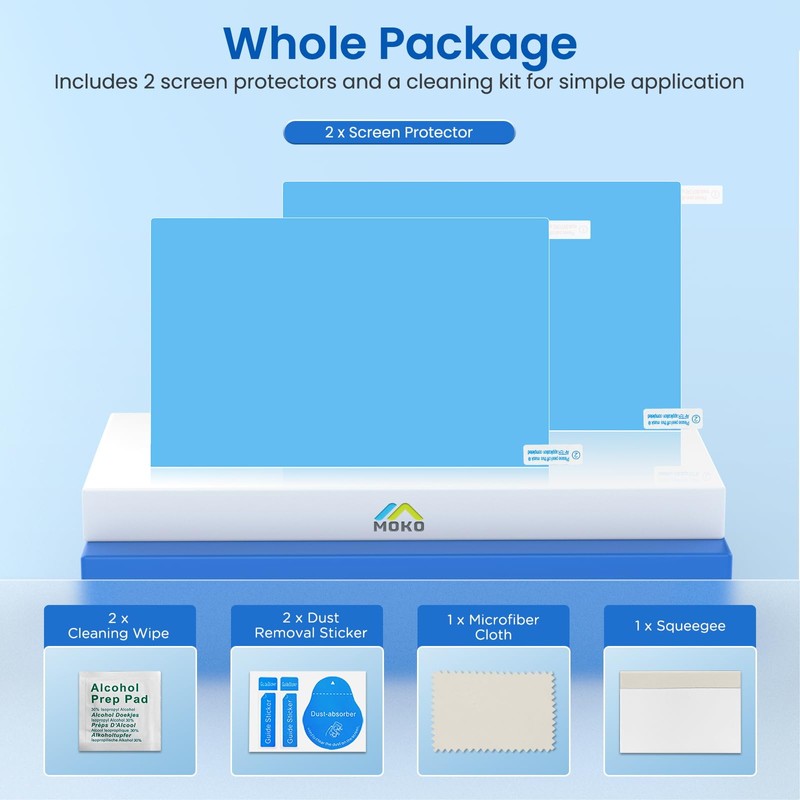 MoKo 2 Pack Paper Screen Protector Compatible with Remarkable Paper