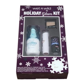 Wet n Wild Holiday Glam Kit – Lipstick, Toner, Primer, Shadow Gift Set
