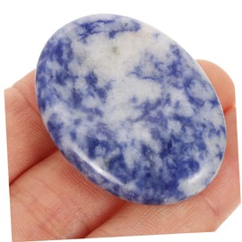 Baluue Natural Massage Stone 2pcs Mini Scraping Plate Anxiety Worry Scraping Plate for Pressure Relief