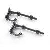 Oakcrafts - Shelf Bracket Hook TRANBY Antique Iron 6" /