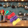 3Pcs Silicone Pot Clip Set, Heat Resistant Spoon Rest and