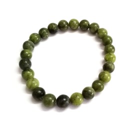 Jet International Power Chrysoprase Bracelet Free Brochure Crystal Therapy Negative Ion Provider Chakra Stretch