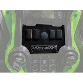 SuperATV Rocker Switch Panel for 2019+ Honda Talon 1000R / 1000X / 1000X-4 | Quick and Easy Installation | Looks Factory and Accommodates up to Four Wired Accessories