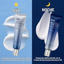Pack Dos, DíA Y Noche, Niacinamida Early Night Cream, Crema Facial Esencial, Nutritivo Y Reparador Facial Crema Hidratante, Crema Reparadora Noche, Cu