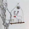Winter Wire. Reindeer. Merry Christmas