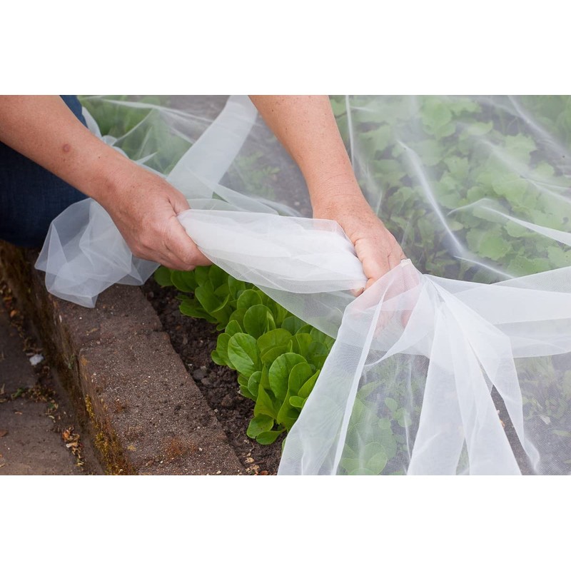 Agfabric Garden Netting 6'x10' Insect Pest Barrier Bird Netting for