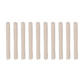 10pcs Hearing Aid Receiver Tubing Professional FKM Hearing Aid Straight Sound Tube Replacement Accessory 1.1mm / 0.04in