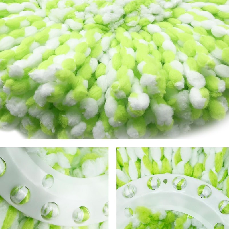 3 Pack Mop Heads Replacement Compatible with Sabco 2-Action Clean