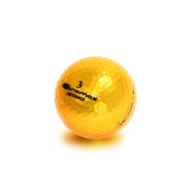 Chromax High Visibility Distance Golf Balls 6-Pack - Gold
