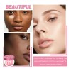 Polvo Compacto Para El Rostro Polvo Mate Maquillaje Base Imp