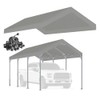 Rutile 10 x 20 FT Carport Replacement Cover, Heavy Duty