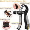 Grip Strength Trainer with Forearm Strengthener, Hand Grip Strengthener, Hand