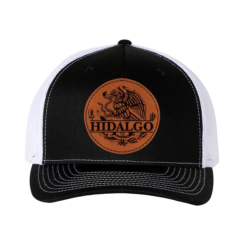 Durango Mexico Eagle Emblem Leather Patch Hat | Leatherette |